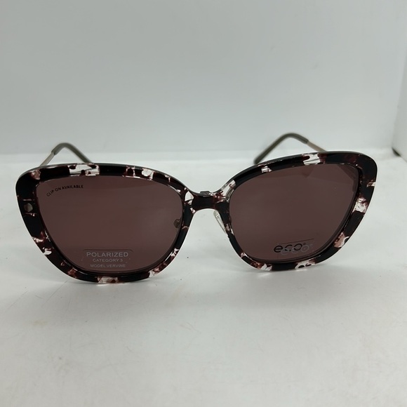 ECO Vervine DGLD Eyeglasses Frames & Polarized Sun Clip On. RXable. NWT main image 7